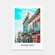 Buenos Aires Portrait Color No 1 Poster