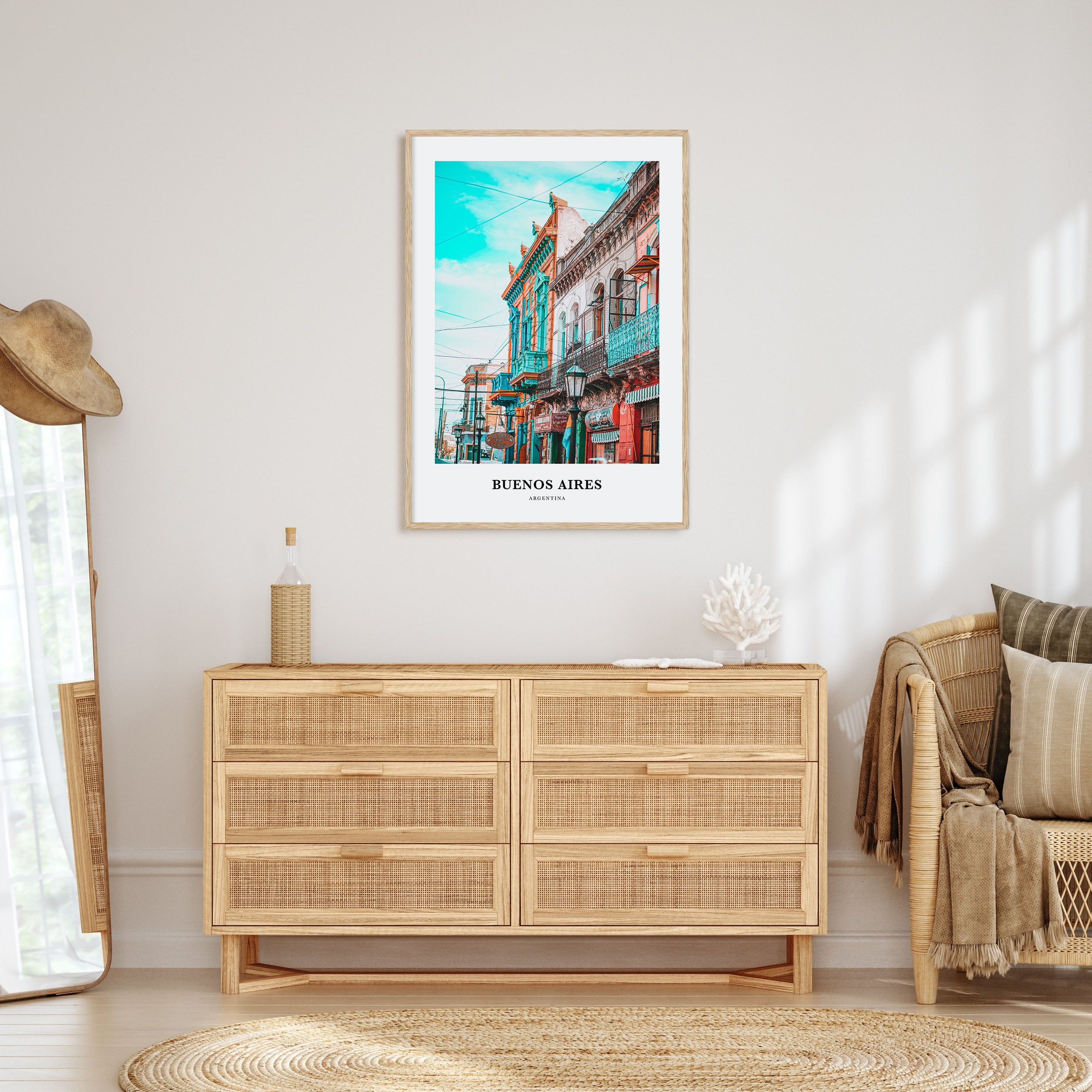 Buenos Aires Portrait Color No 1 Poster