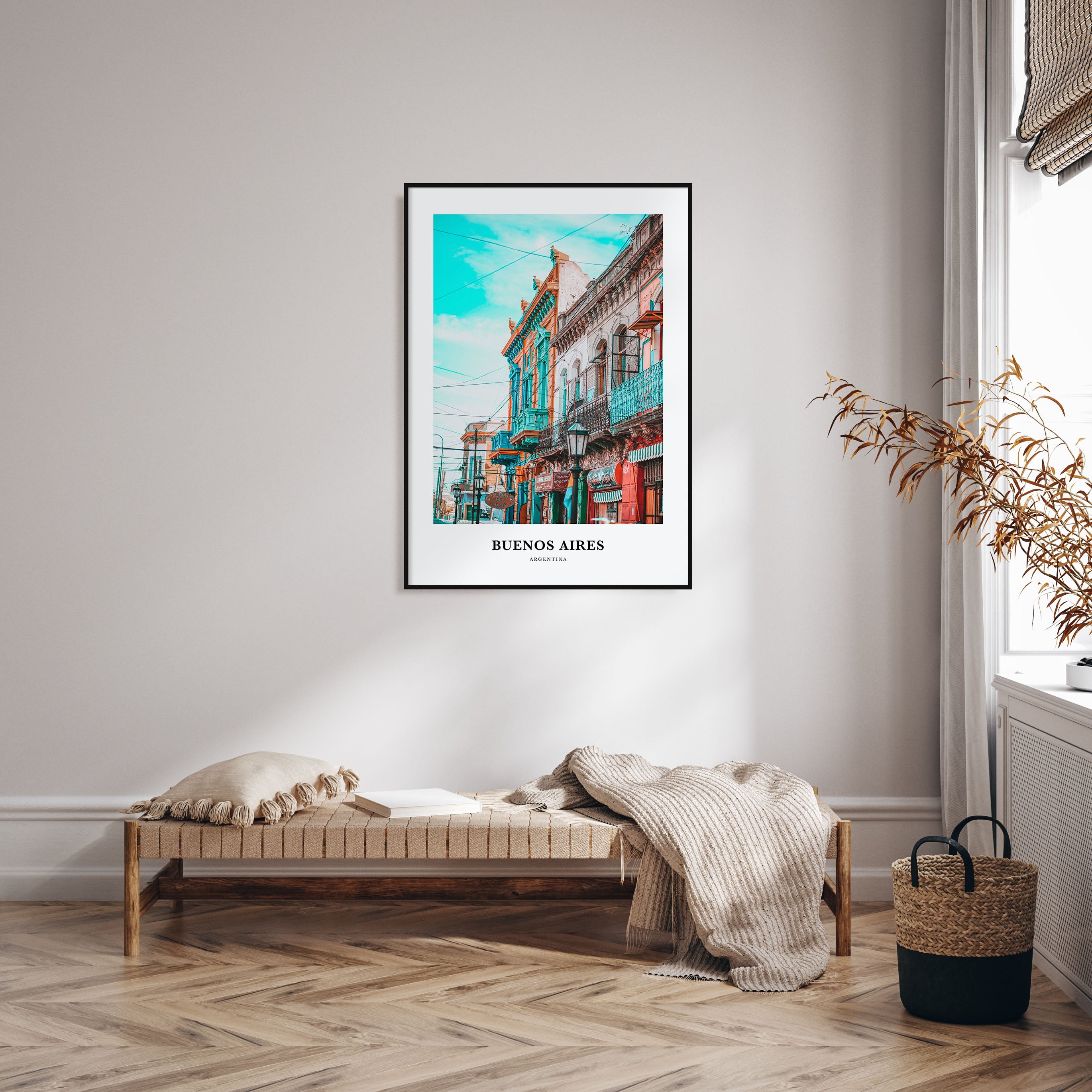 Buenos Aires Portrait Color No 1 Poster