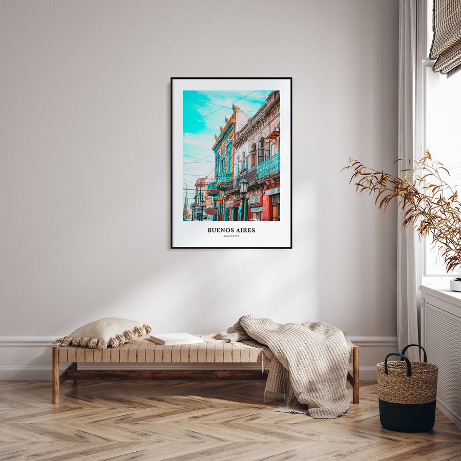 Buenos Aires Portrait Color No 1 Poster