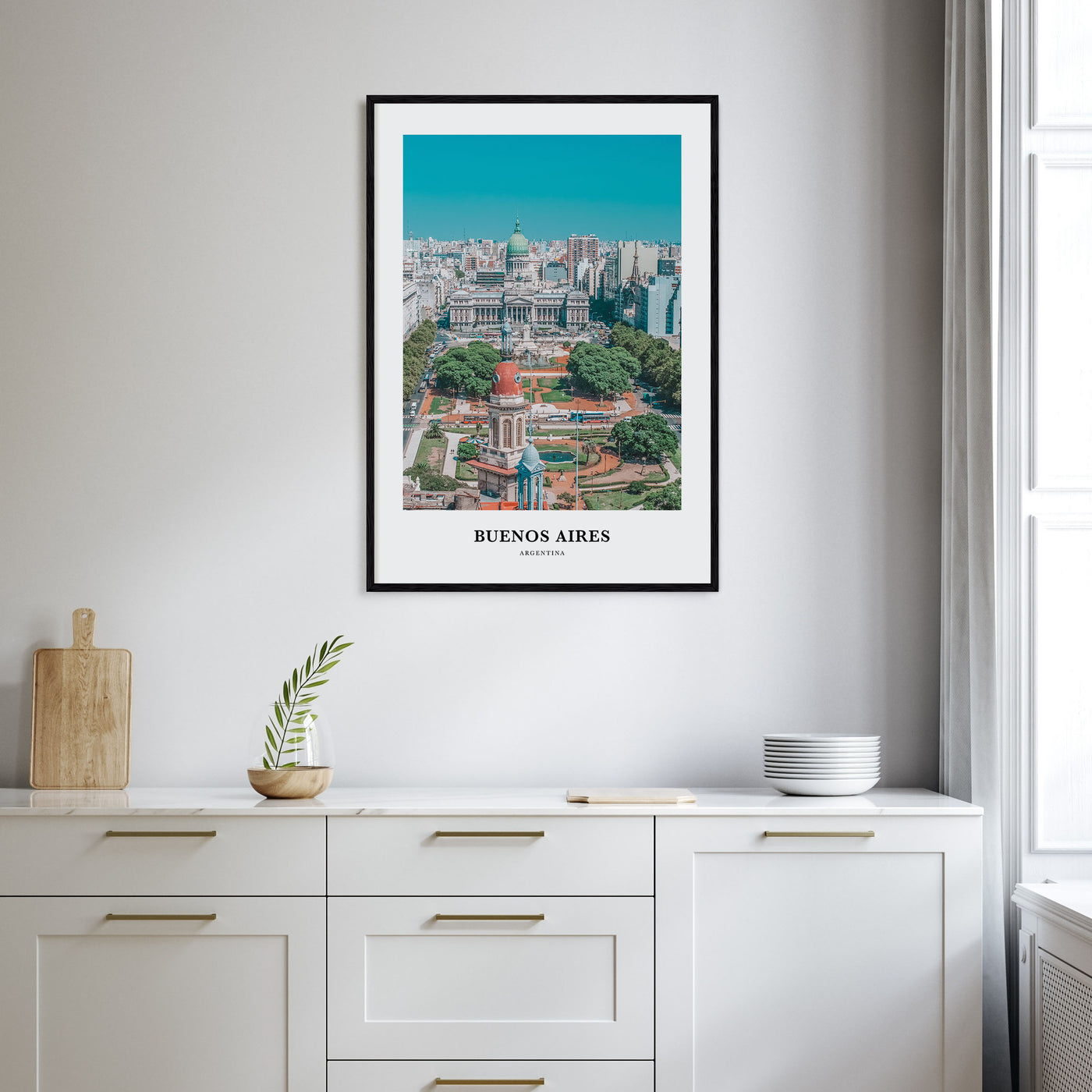 Buenos Aires Portrait Color No 2 Poster