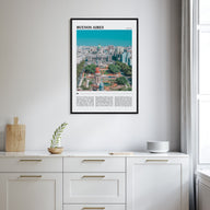 Buenos Aires Travel Color Poster