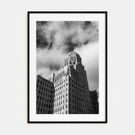Buffalo Photo B&W No 2 Poster