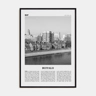 Buffalo Travel B&W No 2 Poster