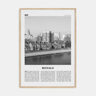 Buffalo Travel B&W No 2 Poster