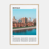 Buffalo Travel Color Poster