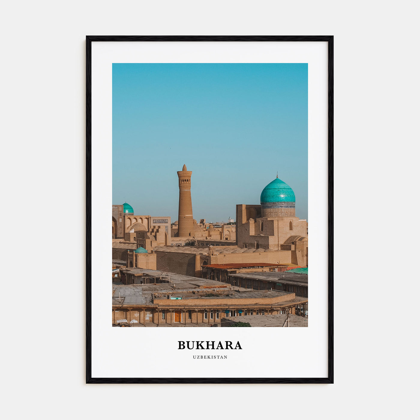 Bukhara Portrait Color Poster