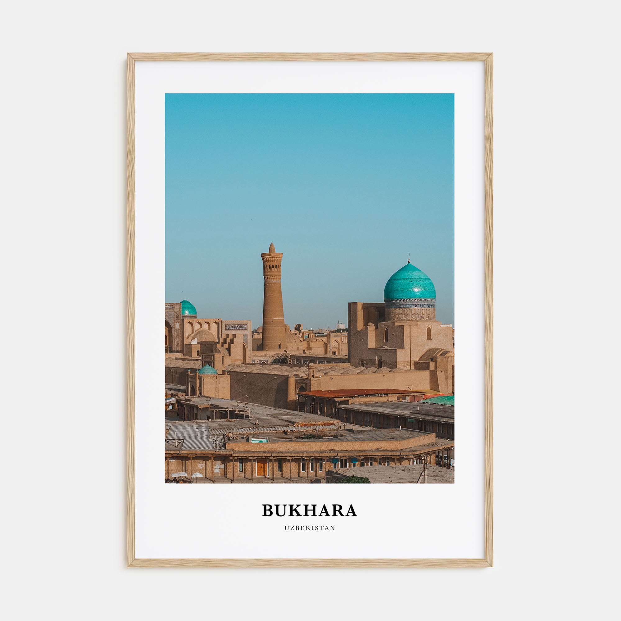 Bukhara Portrait Color Poster