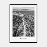 Bulgaria Portrait B&W Poster