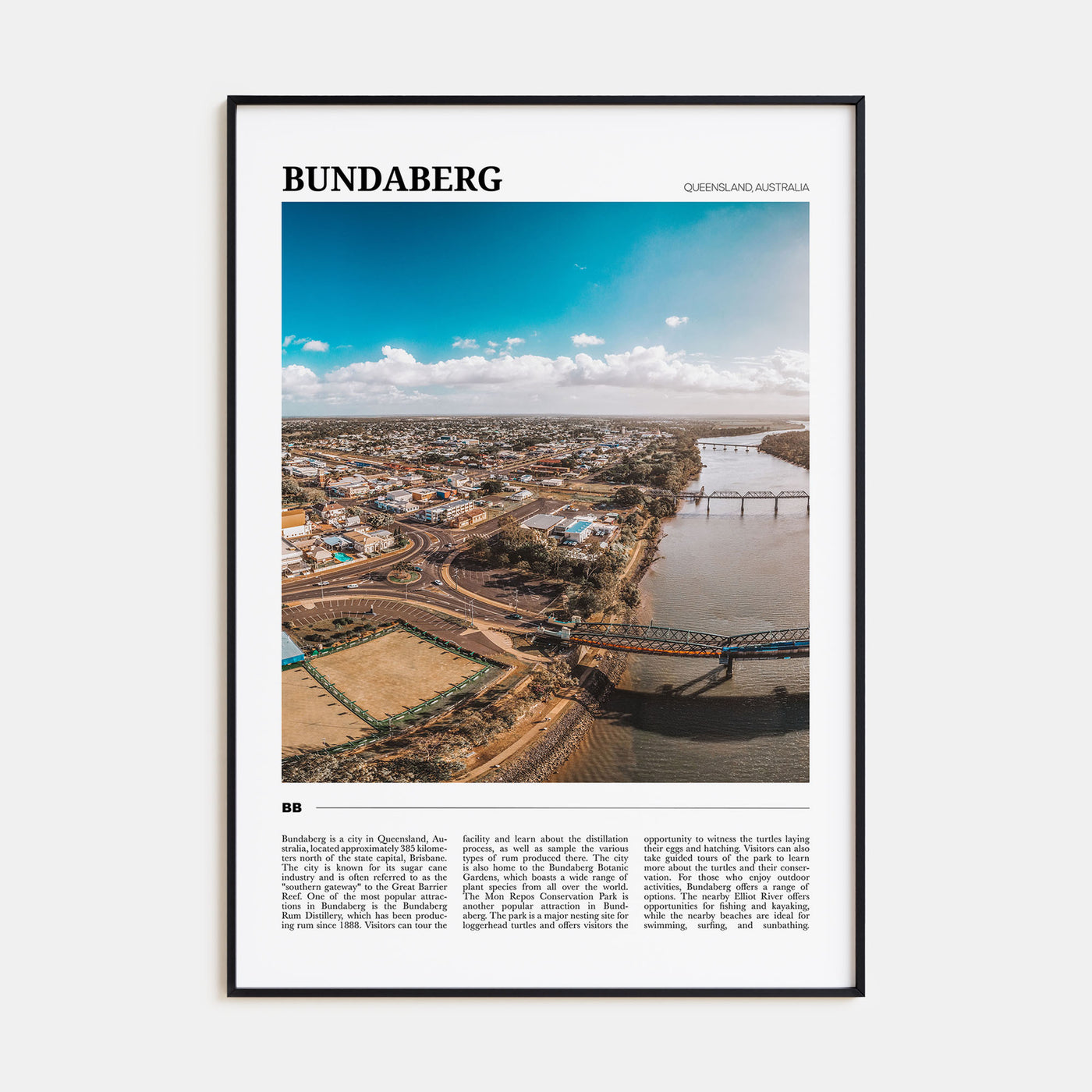 Bundaberg Travel Color No 1 Poster