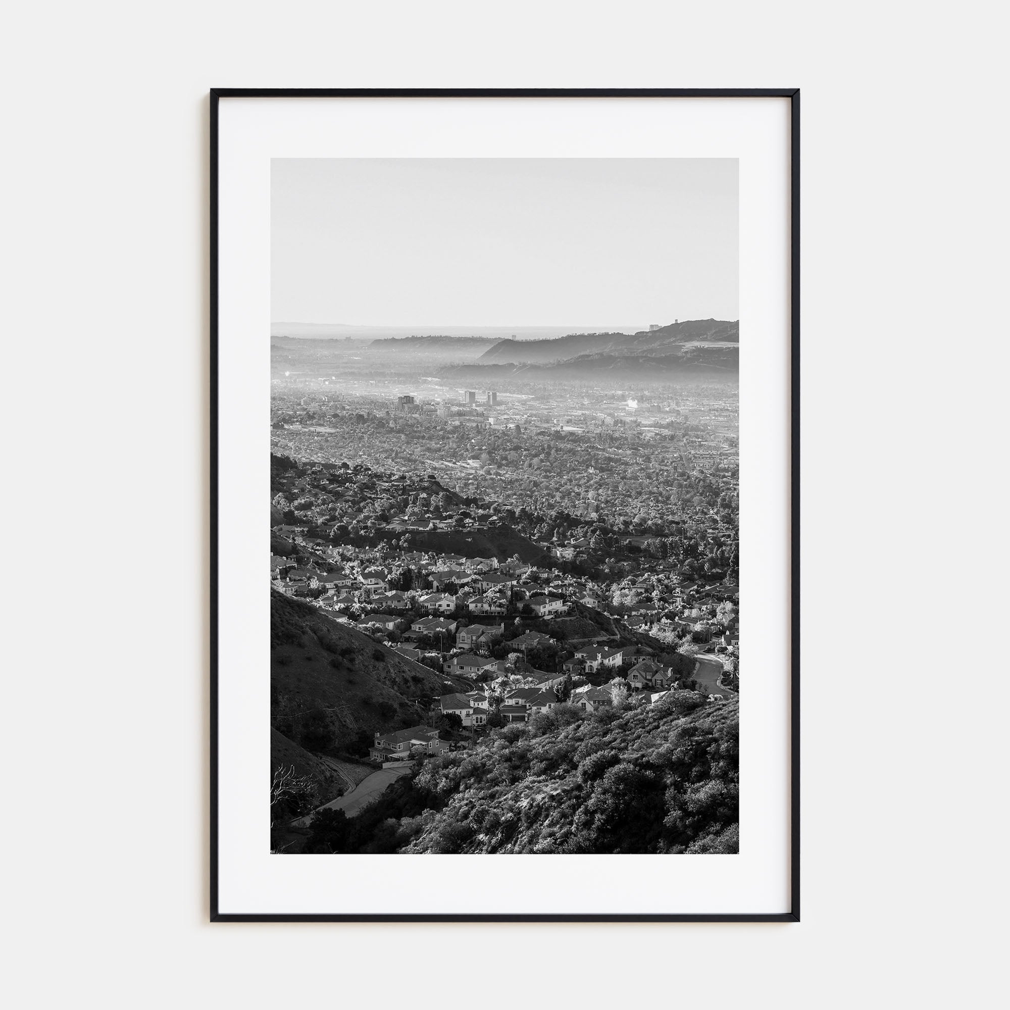 Burbank Photo B&W Poster