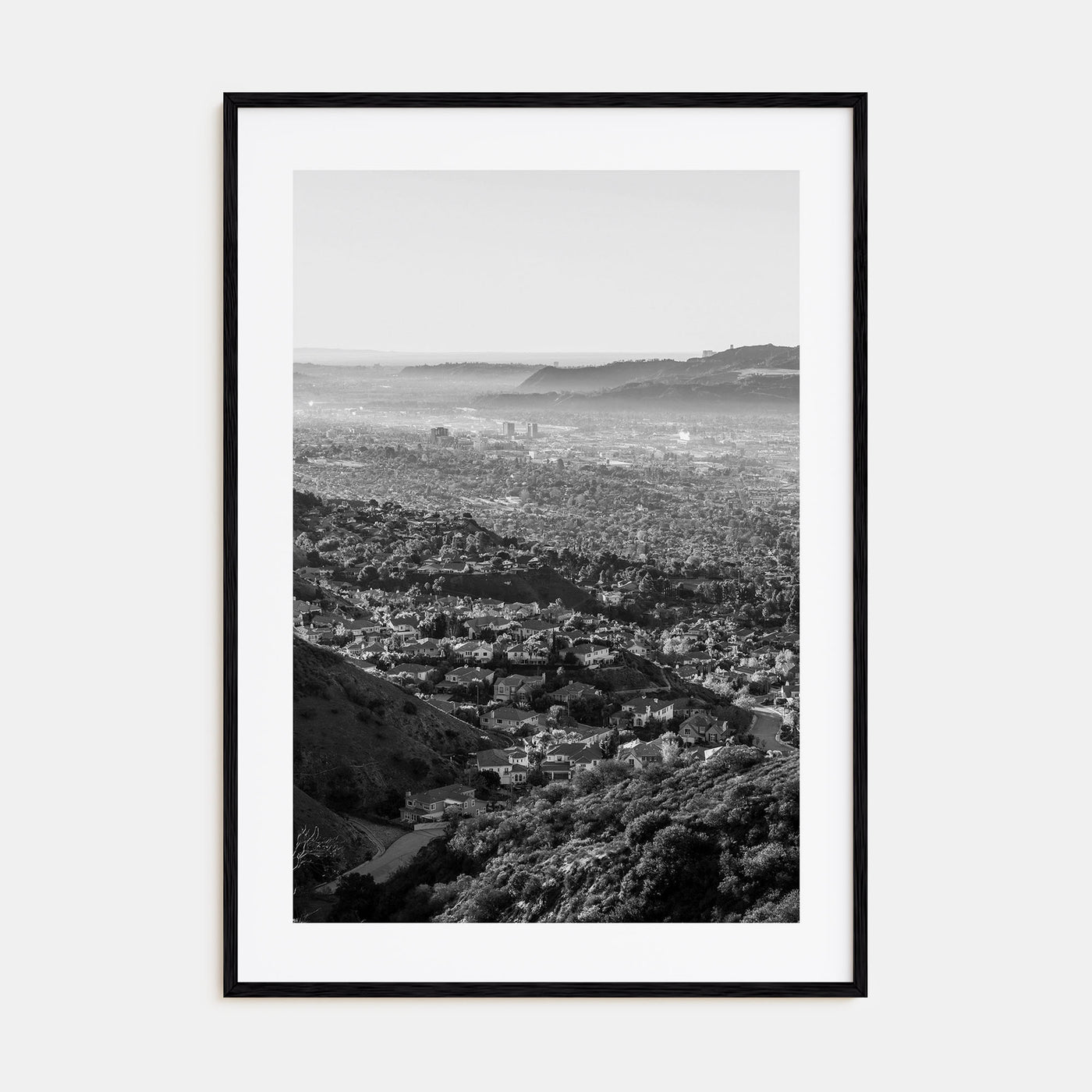 Burbank Photo B&W Poster