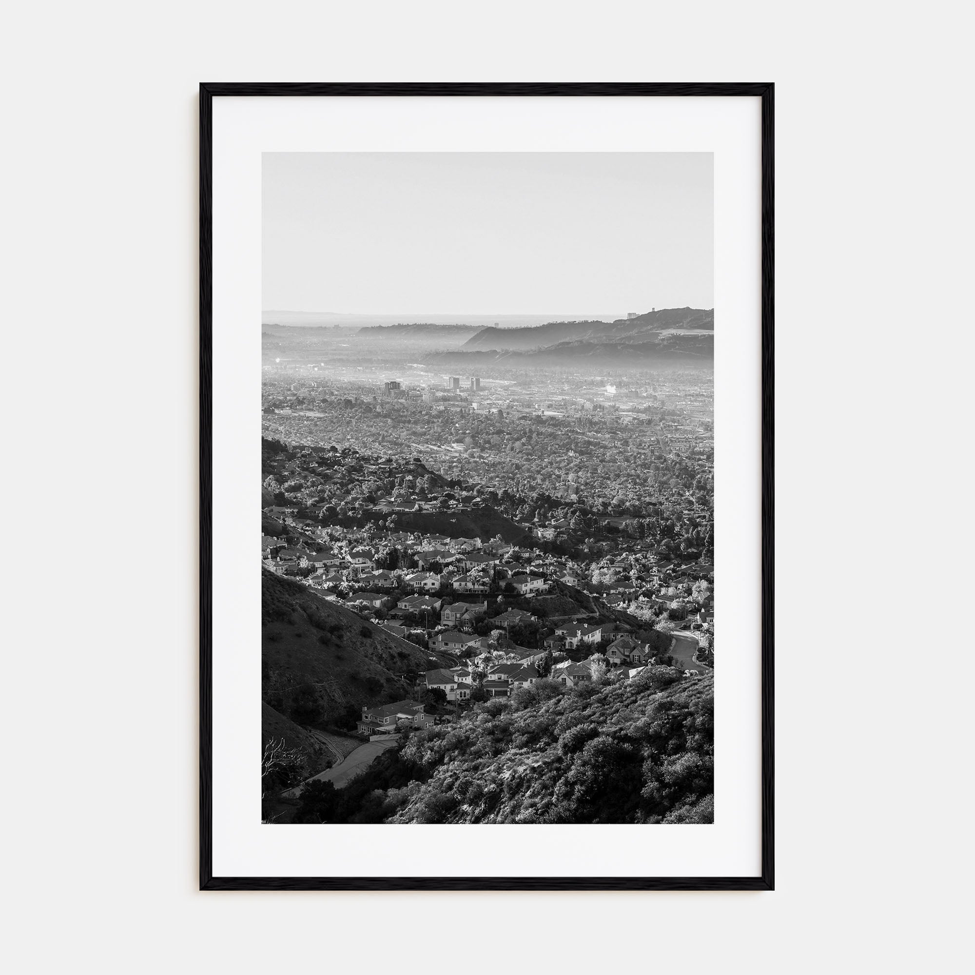 Burbank Photo B&W Poster