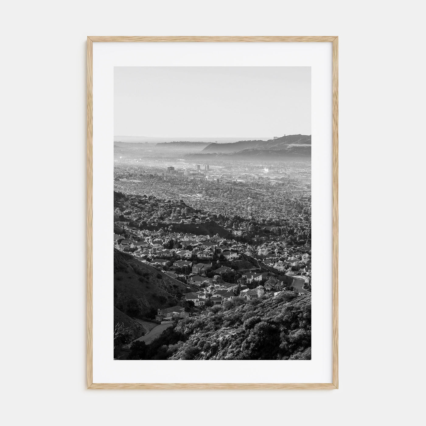 Burbank Photo B&W Poster