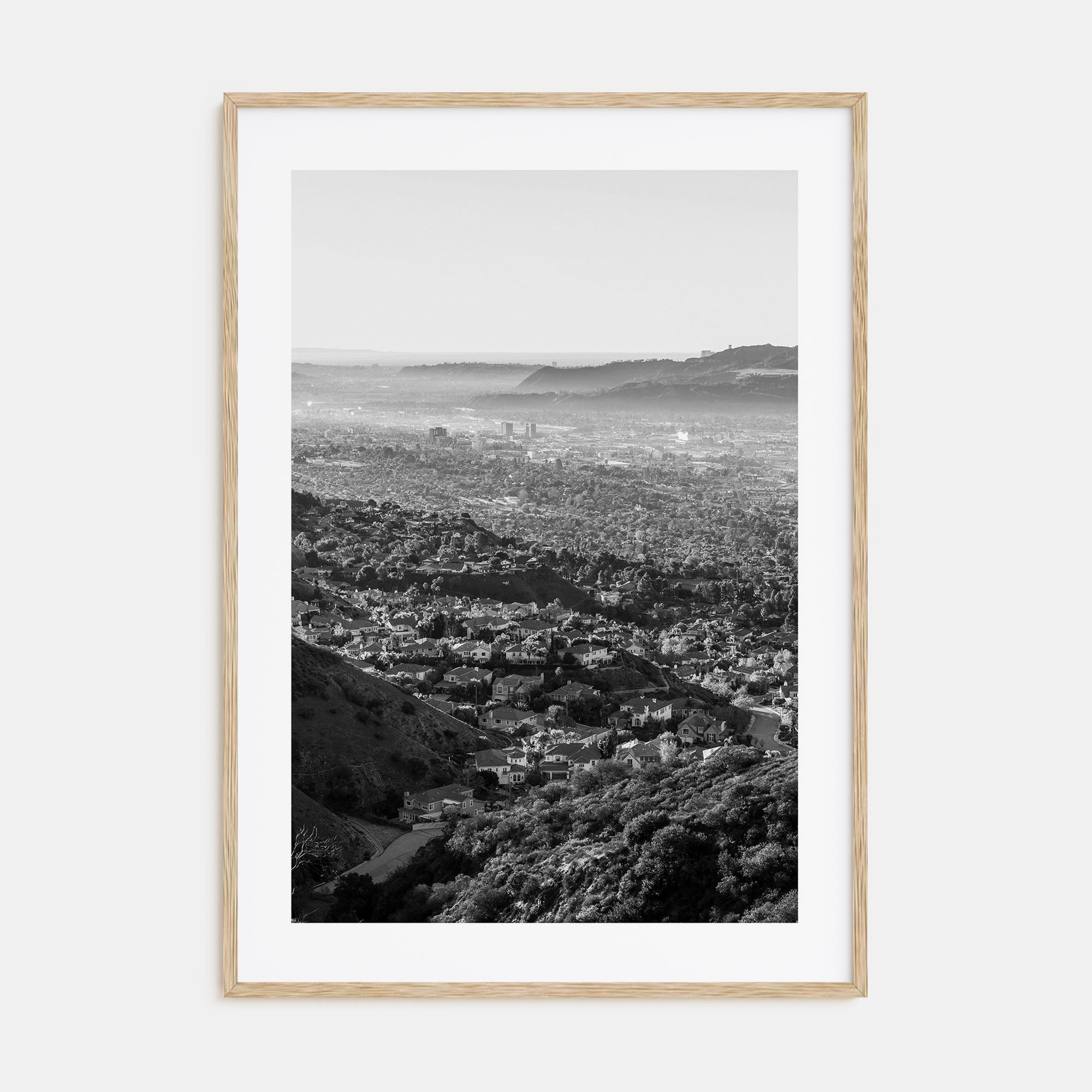 Burbank Photo B&W Poster