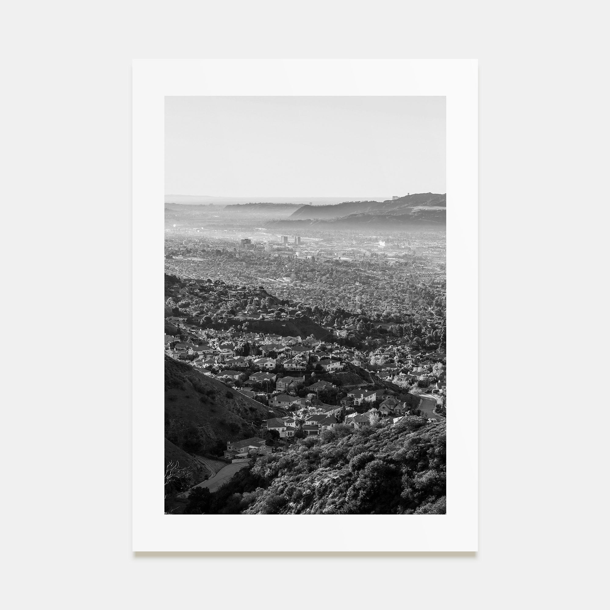 Burbank Photo B&W Poster