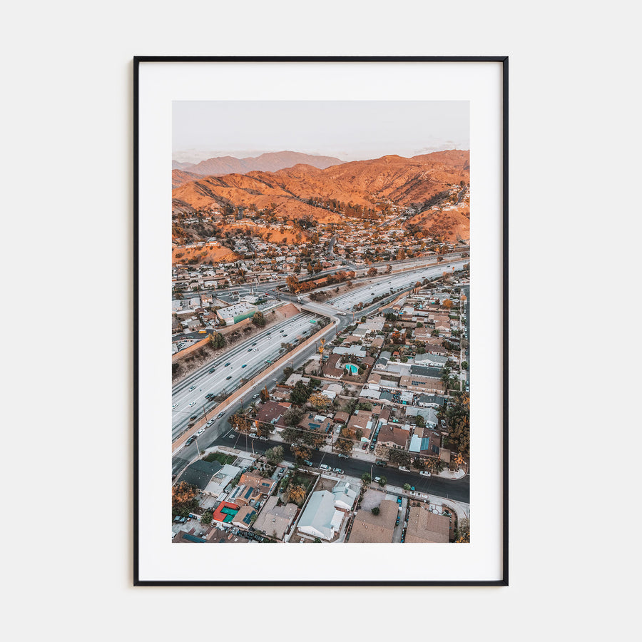Burbank Photo Color Poster