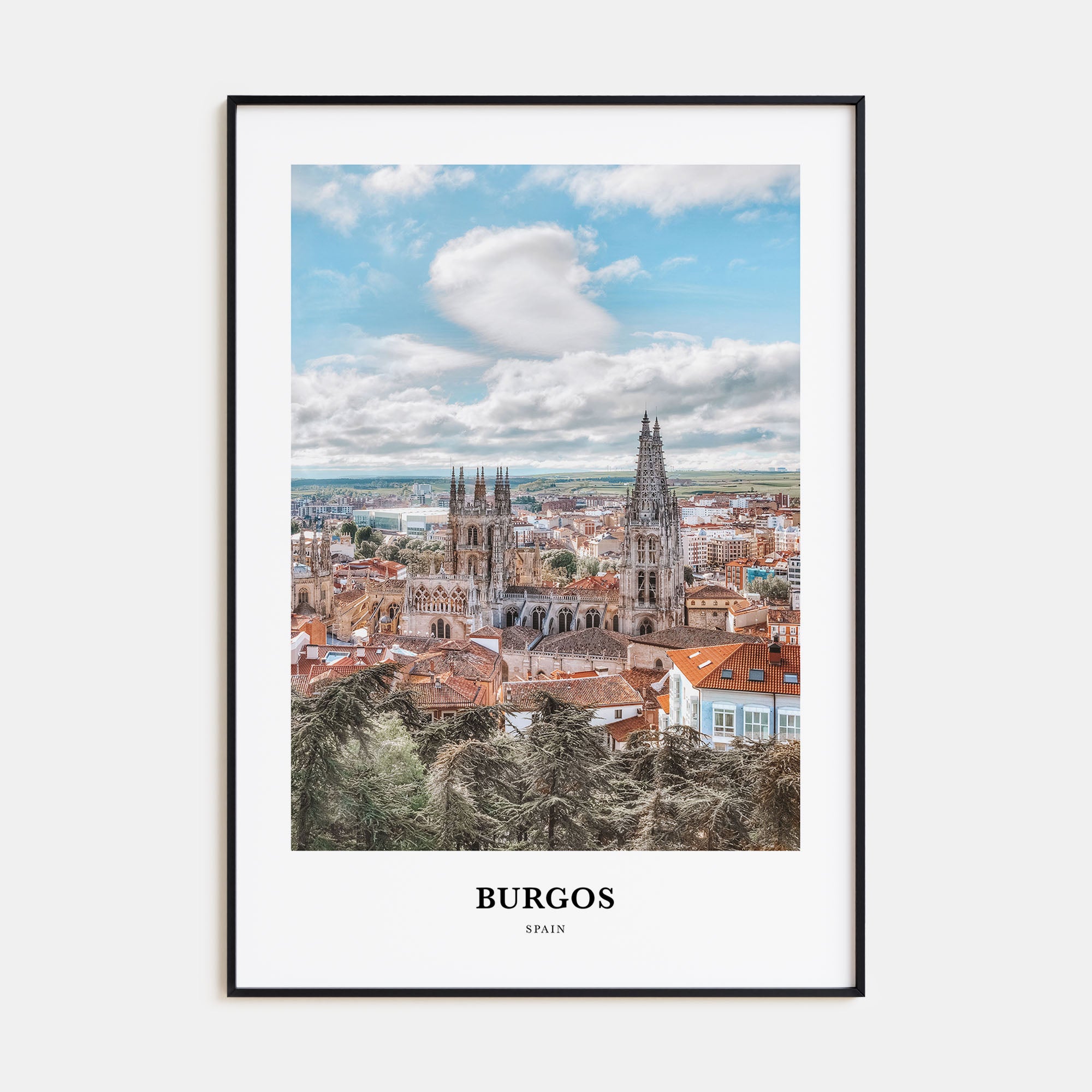 Burgos Portrait Color Poster
