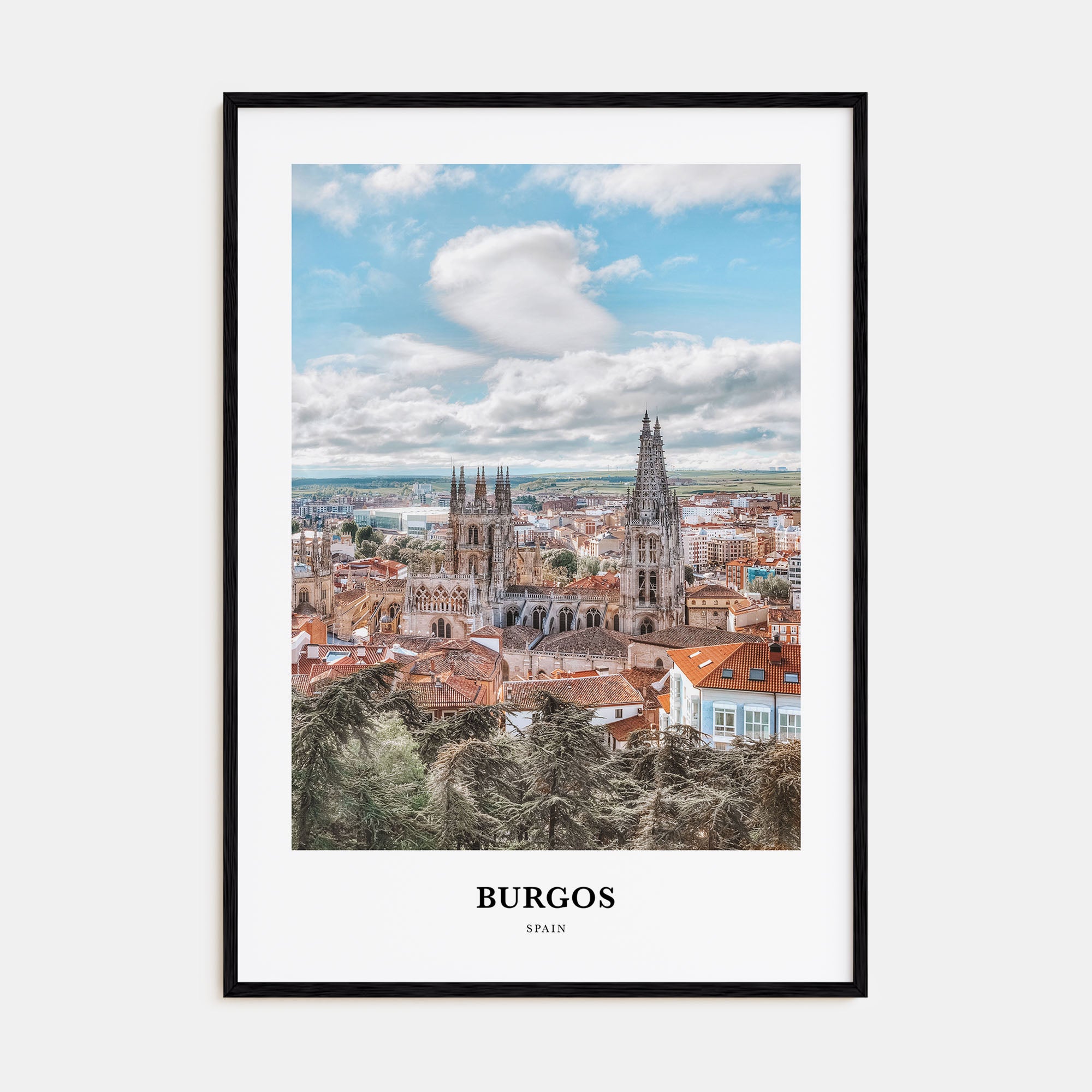 Burgos Portrait Color Poster