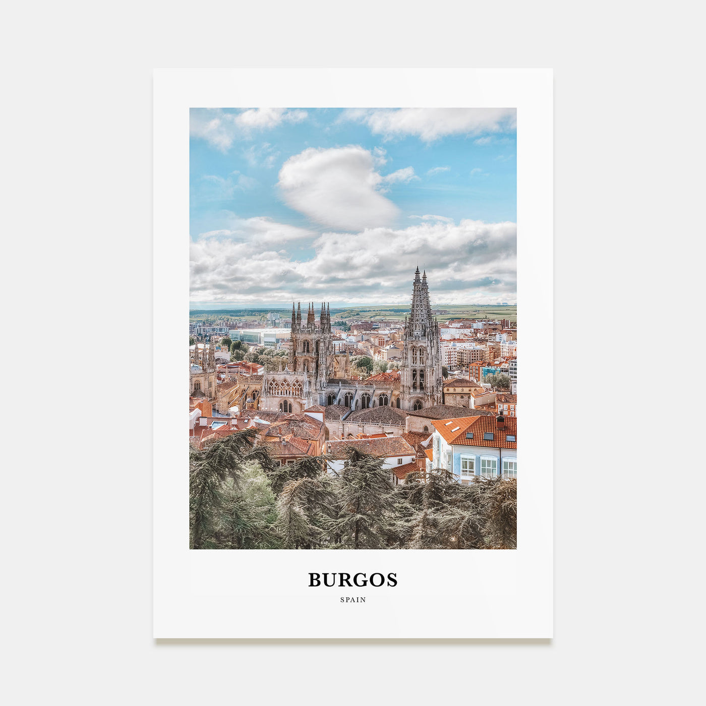 Burgos Portrait Color Poster