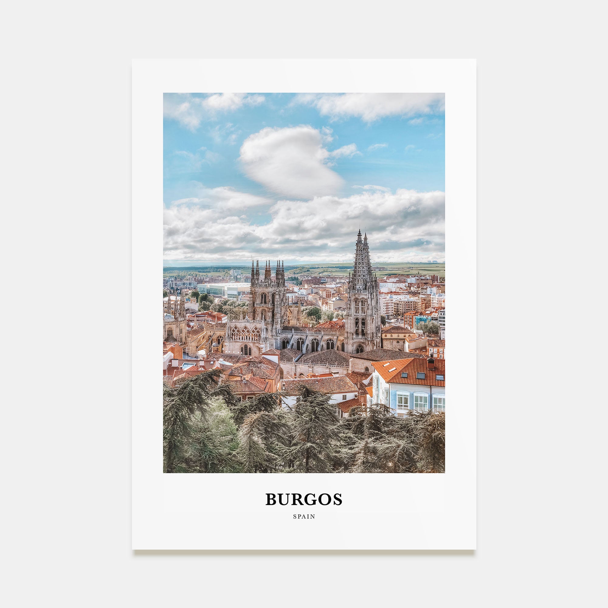 Burgos Portrait Color Poster