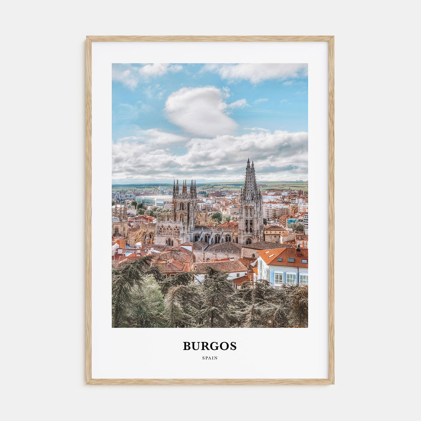 Burgos Portrait Color Poster