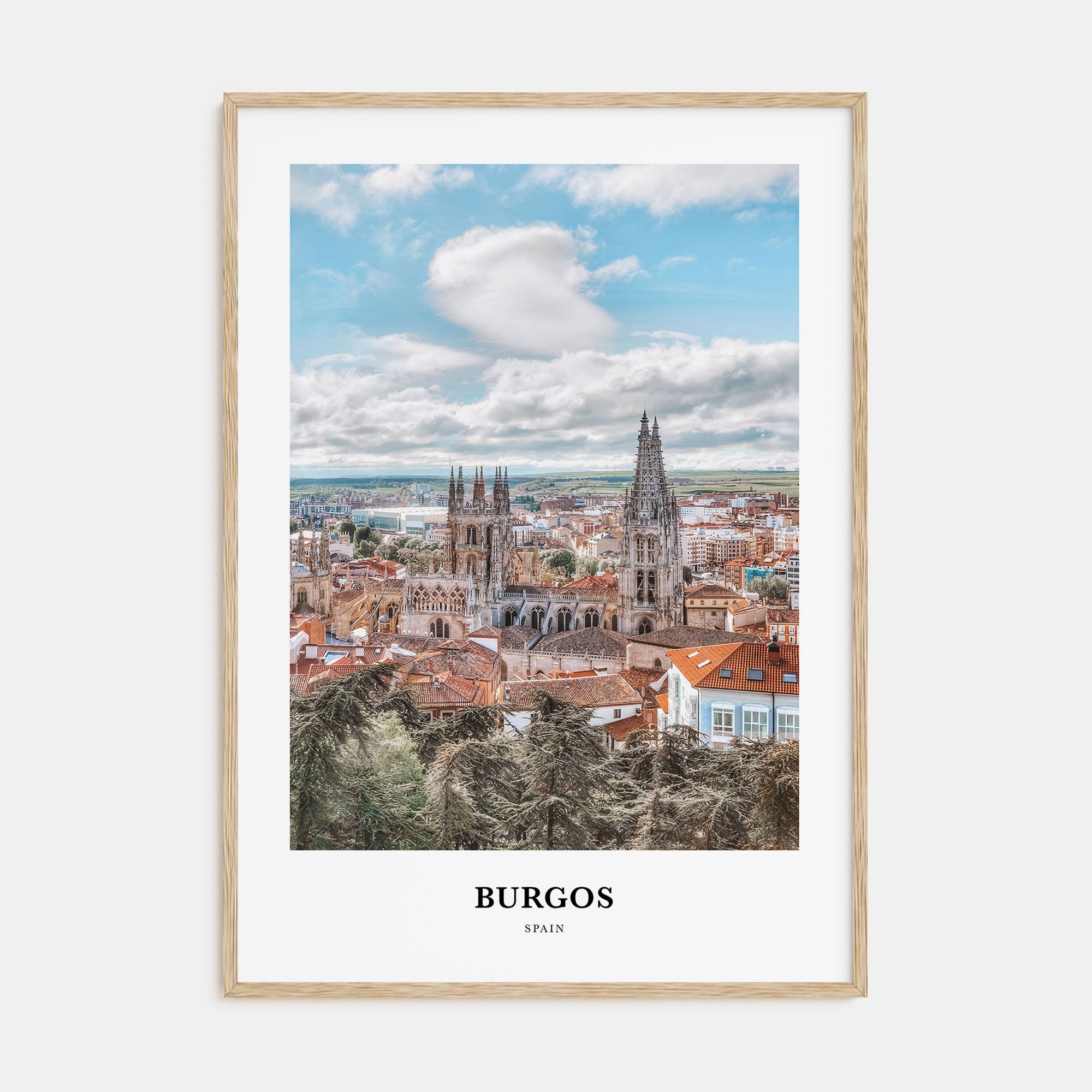 Burgos Portrait Color Poster
