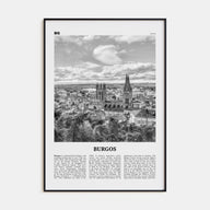 Burgos Travel B&W Poster