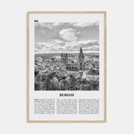 Burgos Travel B&W Poster