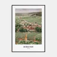 Burgundy Portrait Color Poster