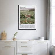 Burgundy Travel Color Poster
