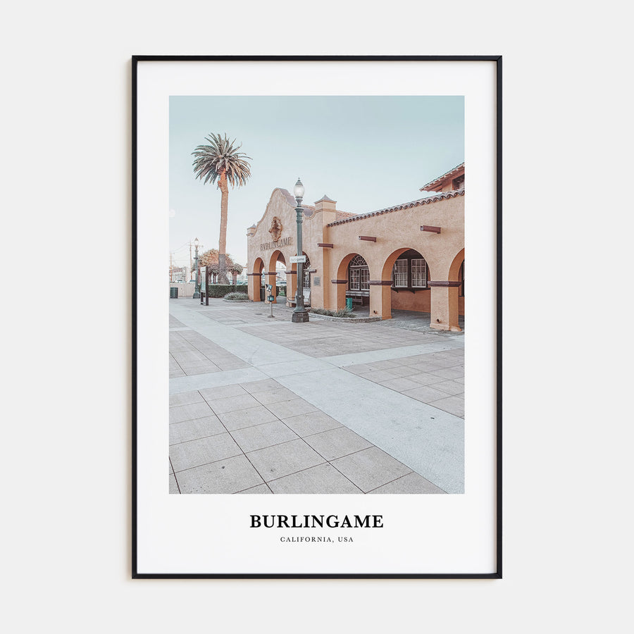 Burlingame Portrait Color Poster