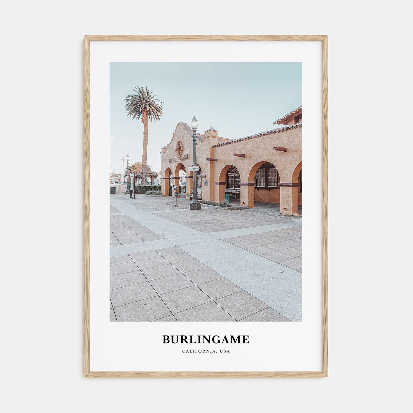 Burlingame Portrait Color Poster