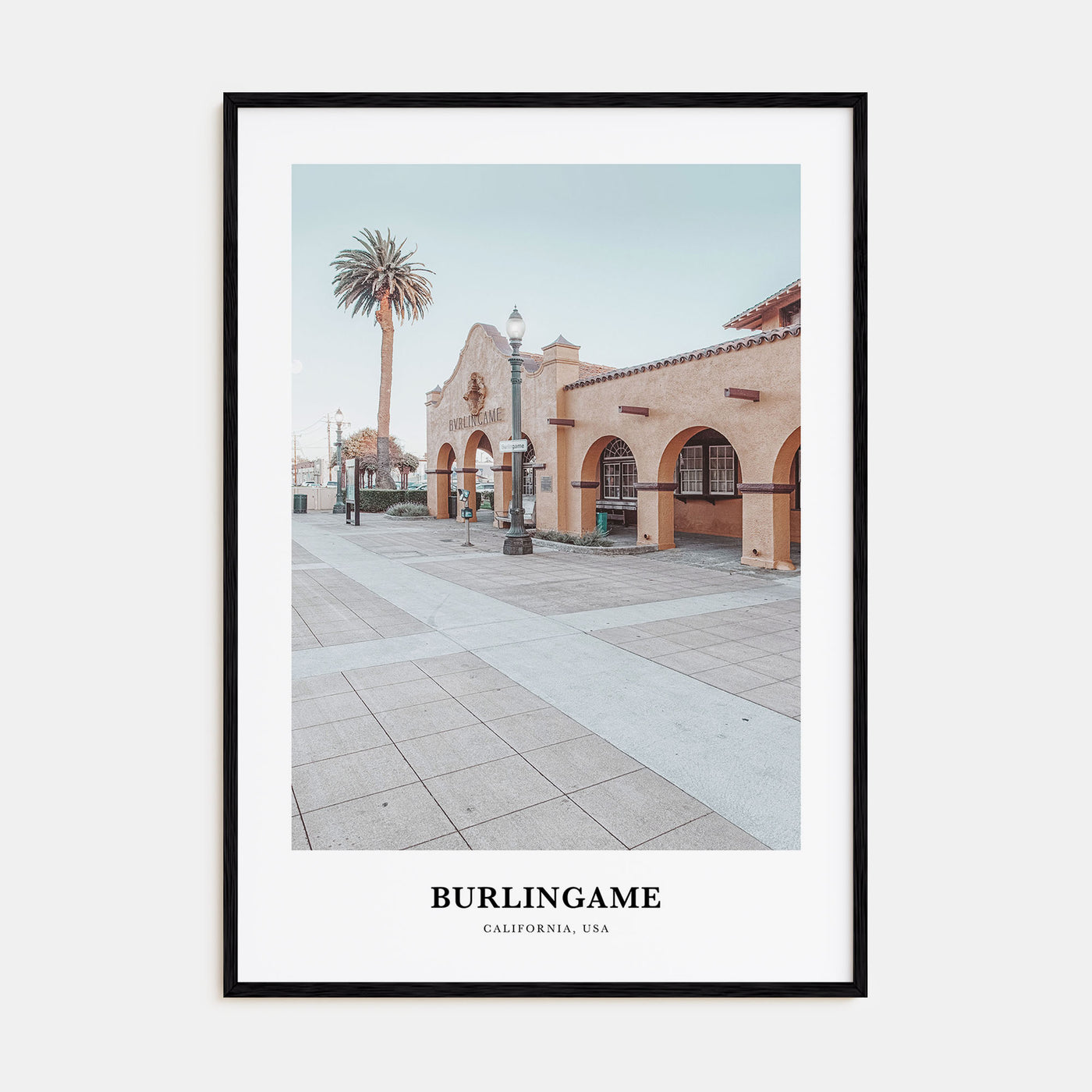 Burlingame Portrait Color Poster