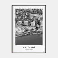 Burlington, Canada Portrait B&W Poster