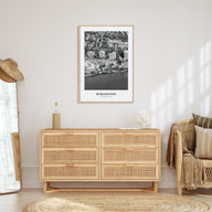 Burlington, Canada Portrait B&W Poster