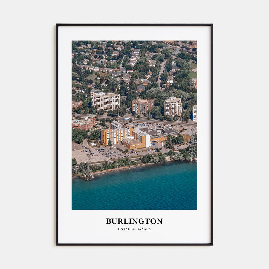 Burlington, Canada Portrait Color Poster