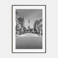 Burlington, Vermont Photo B&W Poster