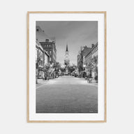 Burlington, Vermont Photo B&W Poster