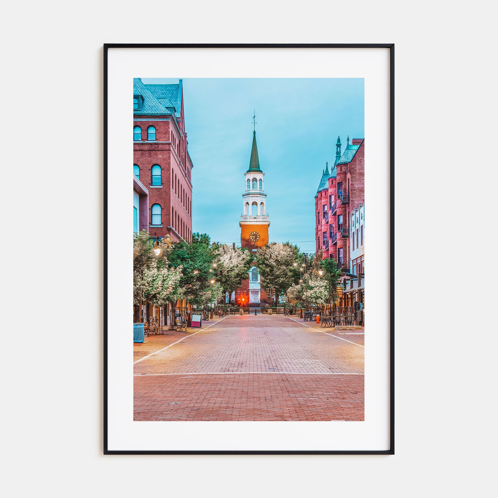 Burlington, Vermont Photo Color No 1 Poster