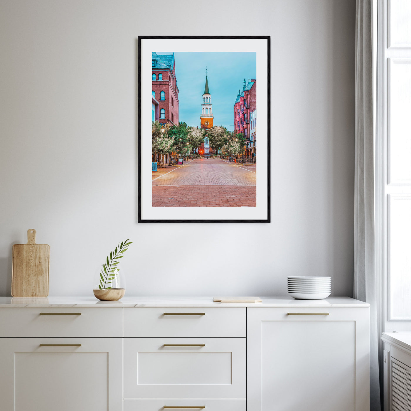 Burlington, Vermont Photo Color No 1 Poster
