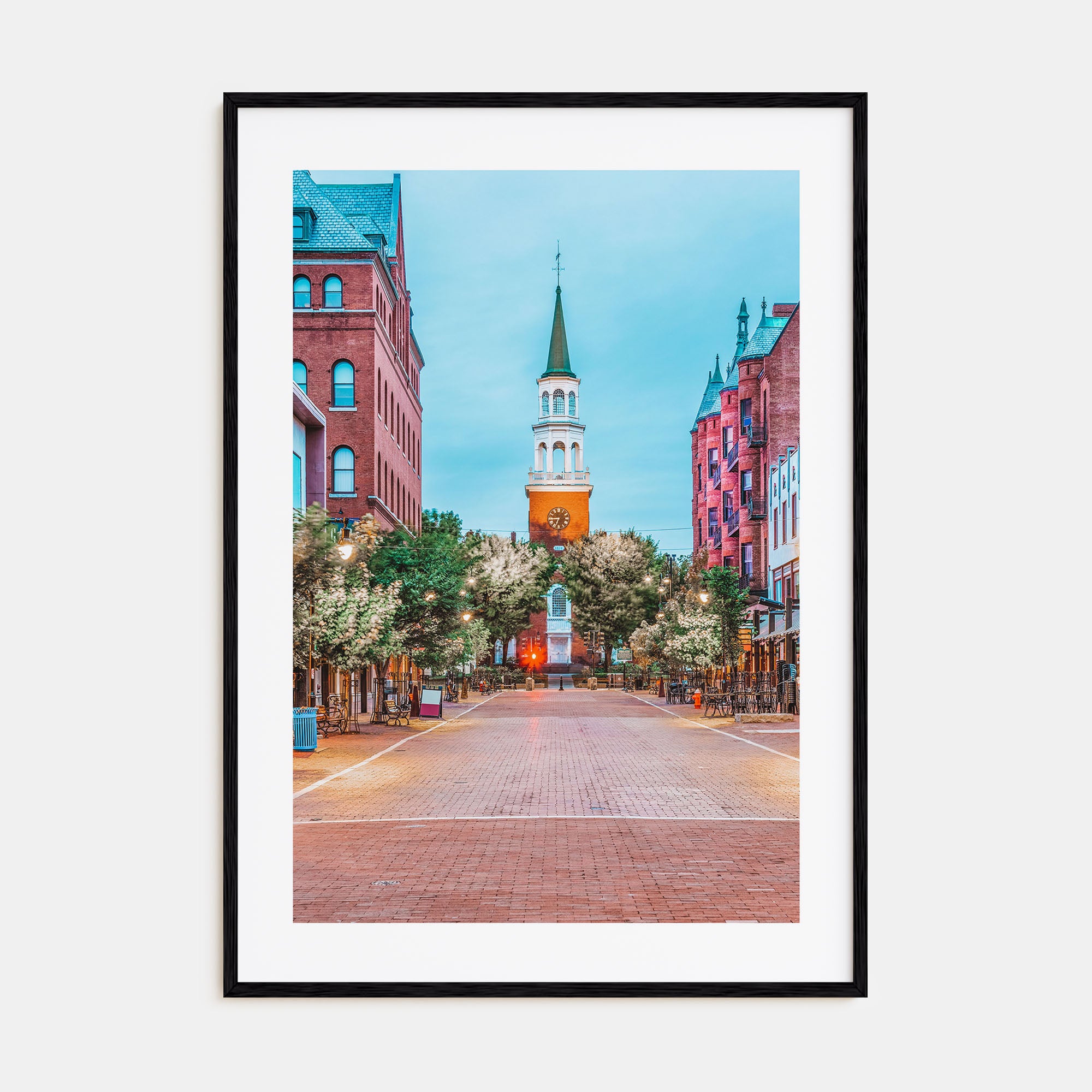Burlington, Vermont Photo Color No 1 Poster
