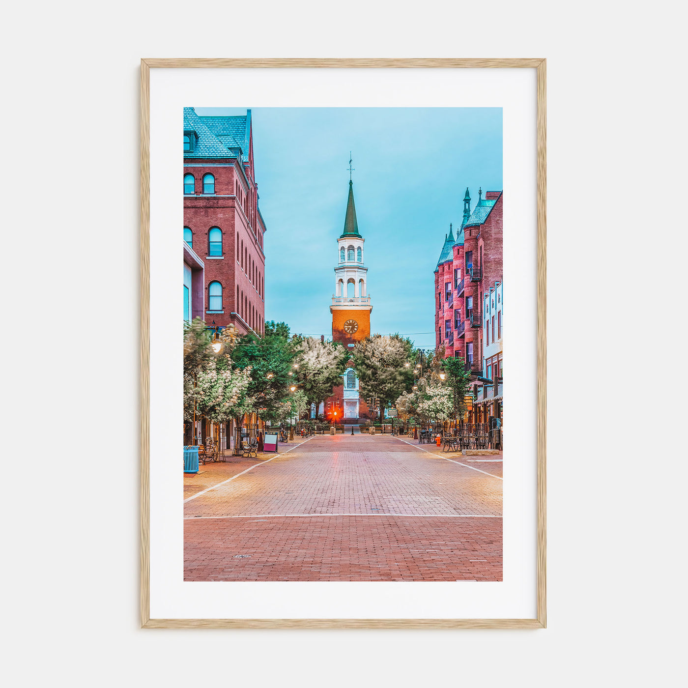 Burlington, Vermont Photo Color No 1 Poster