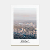 Burnaby Portrait Color Poster
