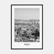 Bursa Portrait B&W Poster