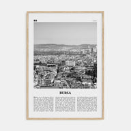Bursa Travel B&W Poster
