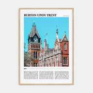 Burton upon Trent Travel Color Poster