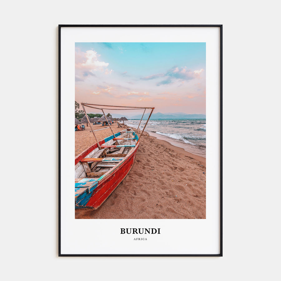 Burundi Portrait Color Poster