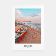 Burundi Portrait Color Poster