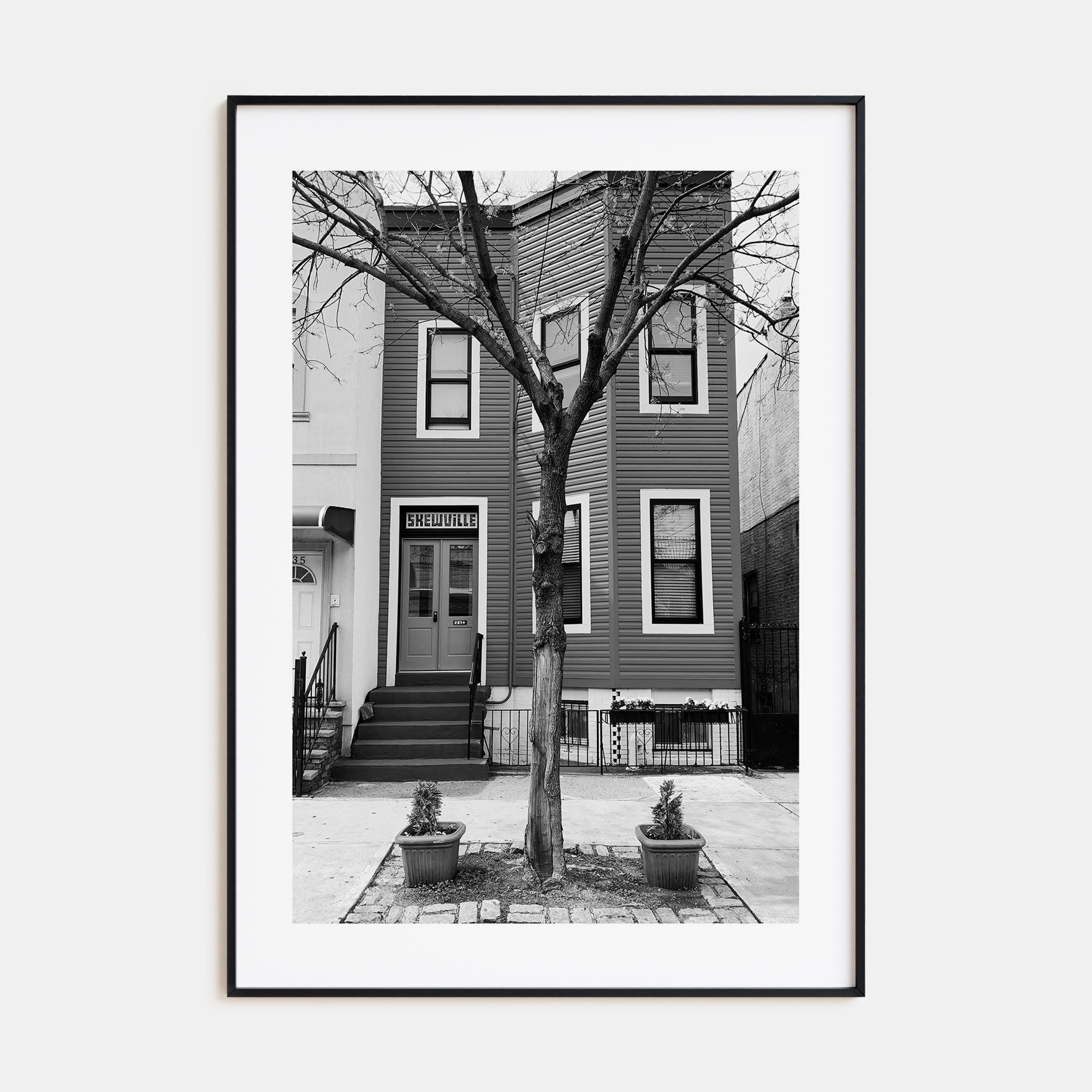 Bushwick Photo B&W Poster